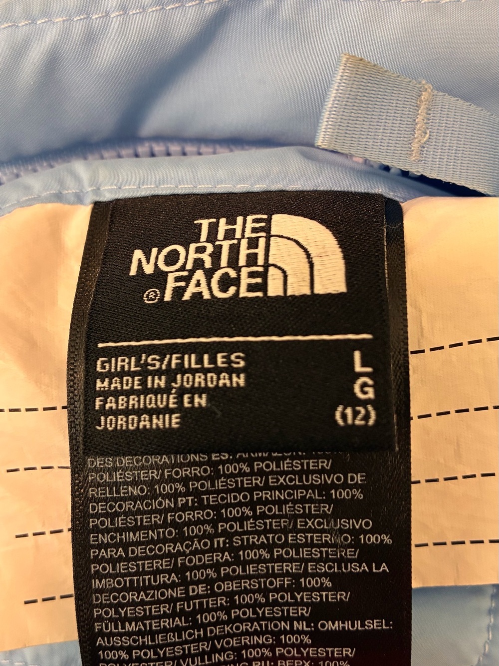 The North Face Girl's Reversible Fleece Jacket - Picture 7 of 16